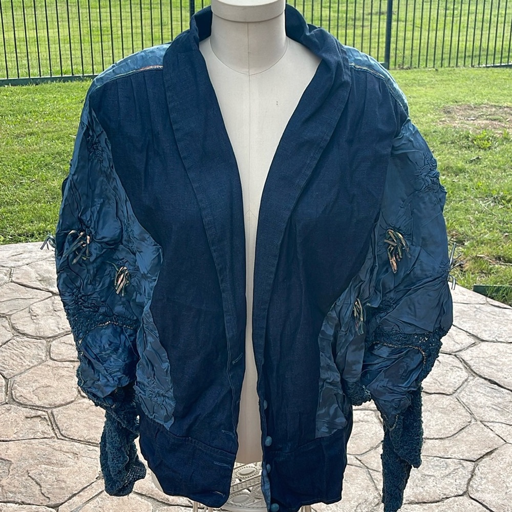Unique denim jacket